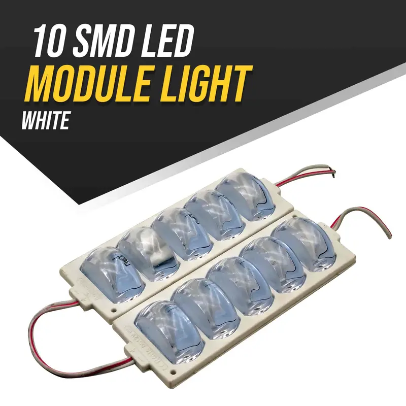 10-Led White Smd Module Light – Balanced Luminance And Efficiency 1