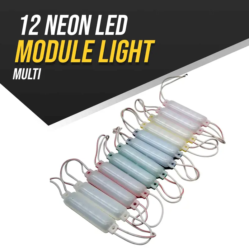 12-Neon Led Module – Multi-Color Accent Lighting 1