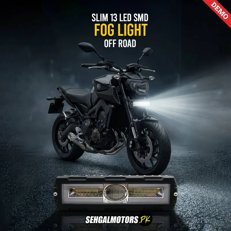 13-Led Slim Smd Off-Road Fog Light For Motorcycles 1