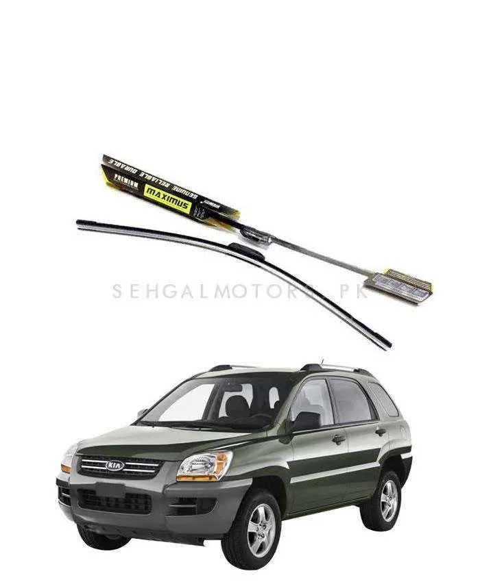 1993–2004 Kia Sportage Classic Maximus Premium Silicone Wiper Blades 1