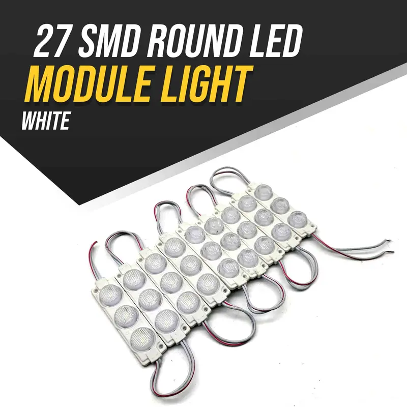 27-Smd White Round Led Module 1