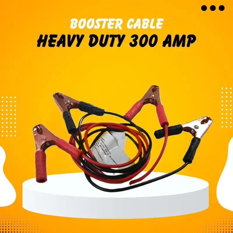 300A Heavy-Duty Jump Starter Cable – Emergency Battery Booster For Vehicles 1