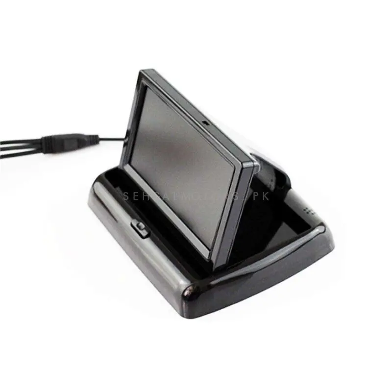 5-Inch Foldable Digital Rearview Monitor – Tft Lcd Car Backup Display 2