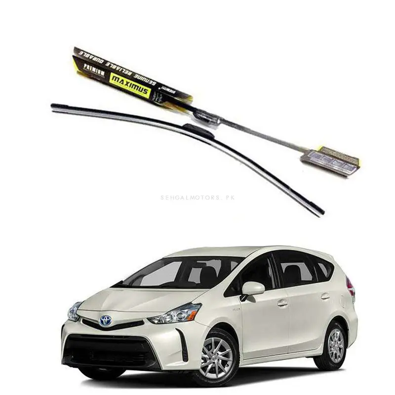 Alpha Maximus Premium Silicone Wiper Blades For Toyota Prius 1
