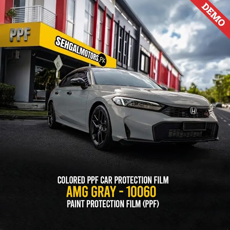 Amg Gray Colored Ppf Wrap Film — Premium Paint Protection (Code: 10060) 1