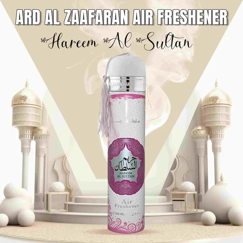 Ard Al Zaafaran Hareem Al Sultan Car Air Freshener – Luxurious Arabian Scent 1