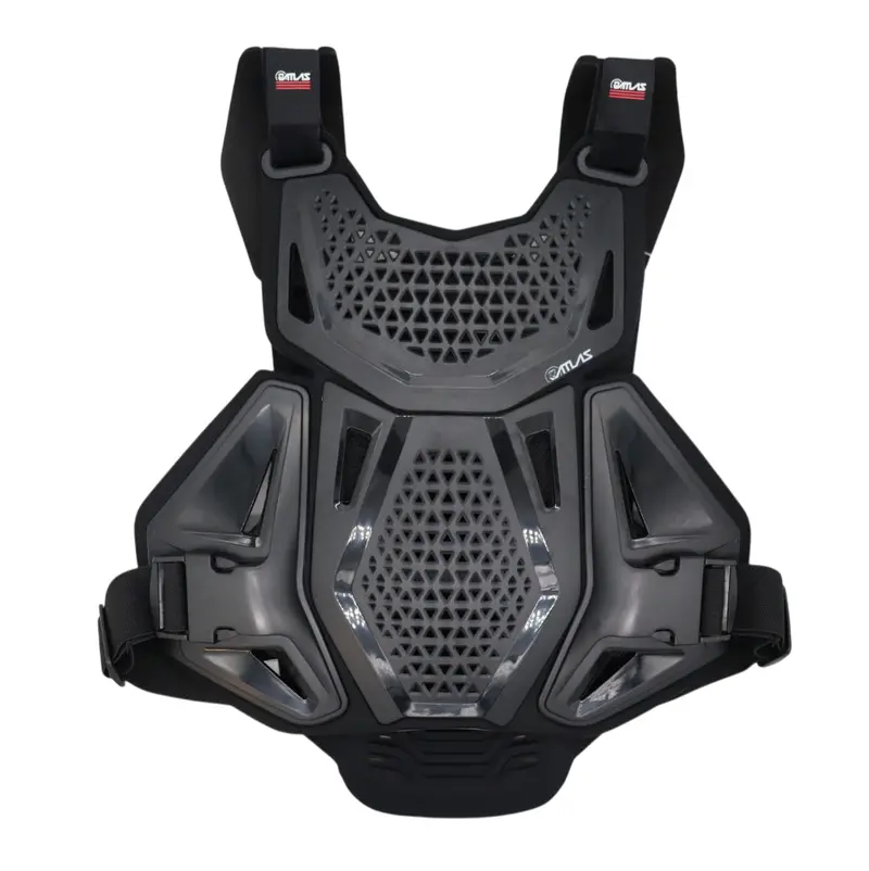 Atlas Charger Youth Chest & Back Protector – Black – Ce Level 1 Certified (En 1621-3 Chest / En 1621-2 Back) – Lightweight Ai-Impact Roost Guard 1