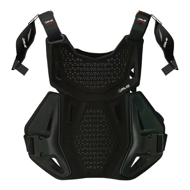 Atlas Charger Youth Chest Protector A1041-01-000 – Ce Level 1 Padded Armor With Extended Side & Shoulder Protection For Growing Riders 1