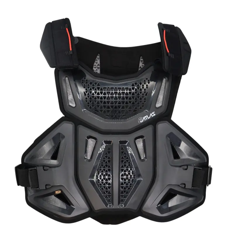 Atlas Defender 2.0 Chest & Back Protector – Black S/M – Ce Stoneshield Certified (En 14021) – Durable, No-Shoulder Off-Road Body Armor 1