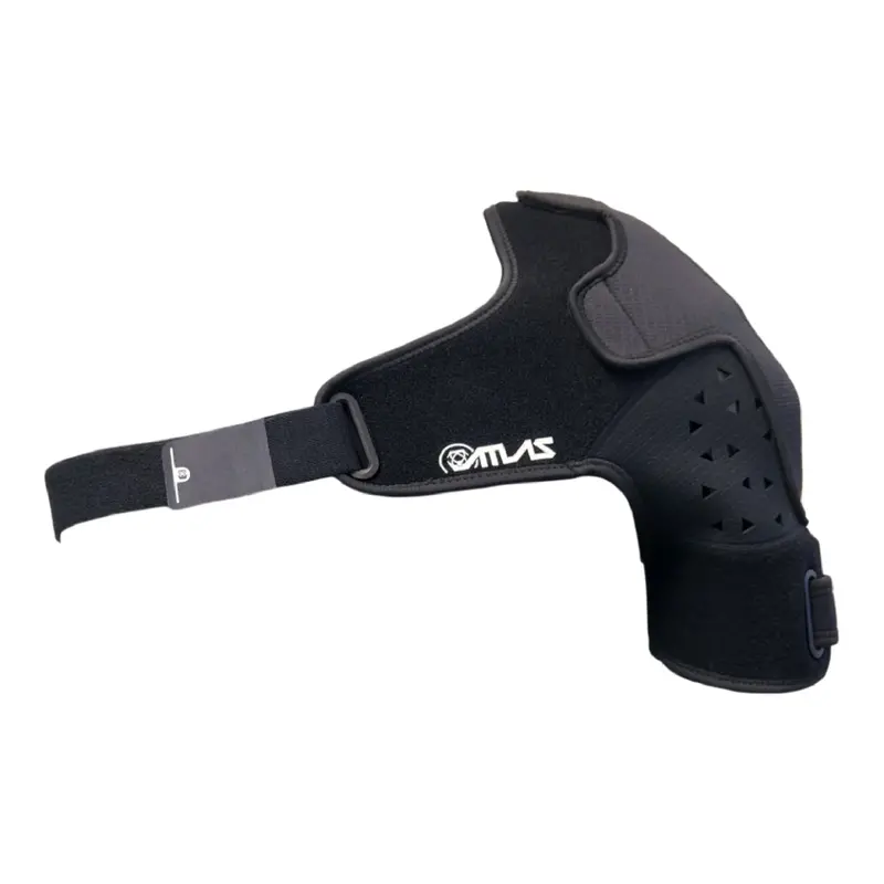 Atlas Shoulder Brace A2050-01-010 – Black Sm/Md, Ce Compliant, Adjustable Support For Post-Injury Rehabilitation Or Active Use 1