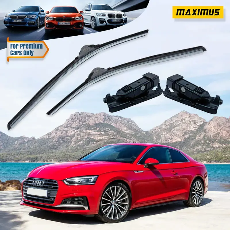 Audi A5 (2017–2021) Silicone Wiper Blades – Sleek Design & Superior Edge Contact 1