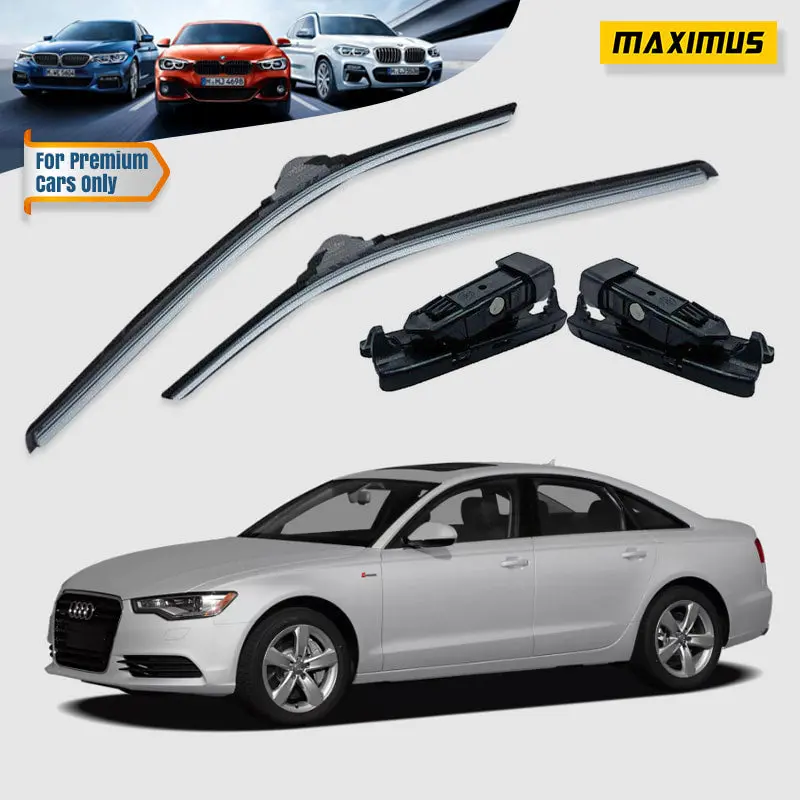 Audi A6L Second-Gen Silicone Wiper Blades (2011–2021) 1