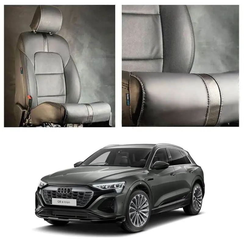 Audi E-Tron Type R All-Black Premium Seat Covers (2020–2025) 1