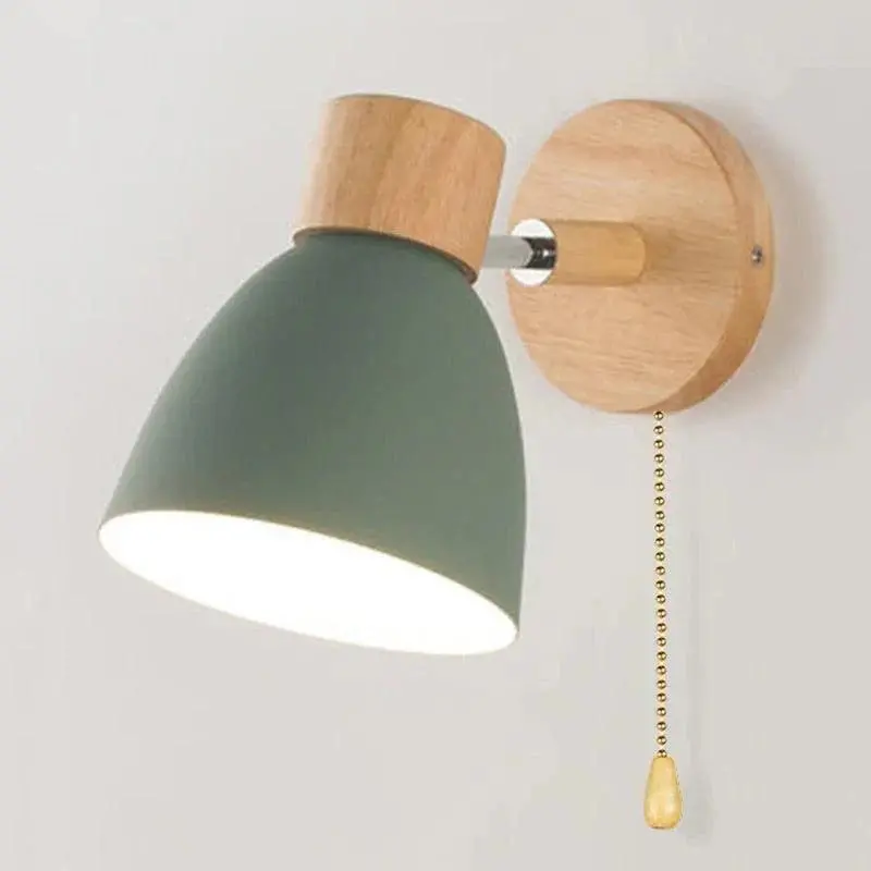 Bamboo Wall Light With Adjustable Arm – Organic Design For Cozy Interiors 1
