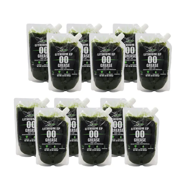 Blackhawk Ep00 Lithium Grease – 32 Oz Ez-Squeeze Pouch (12-Pack) For Centralized Lubrication 1