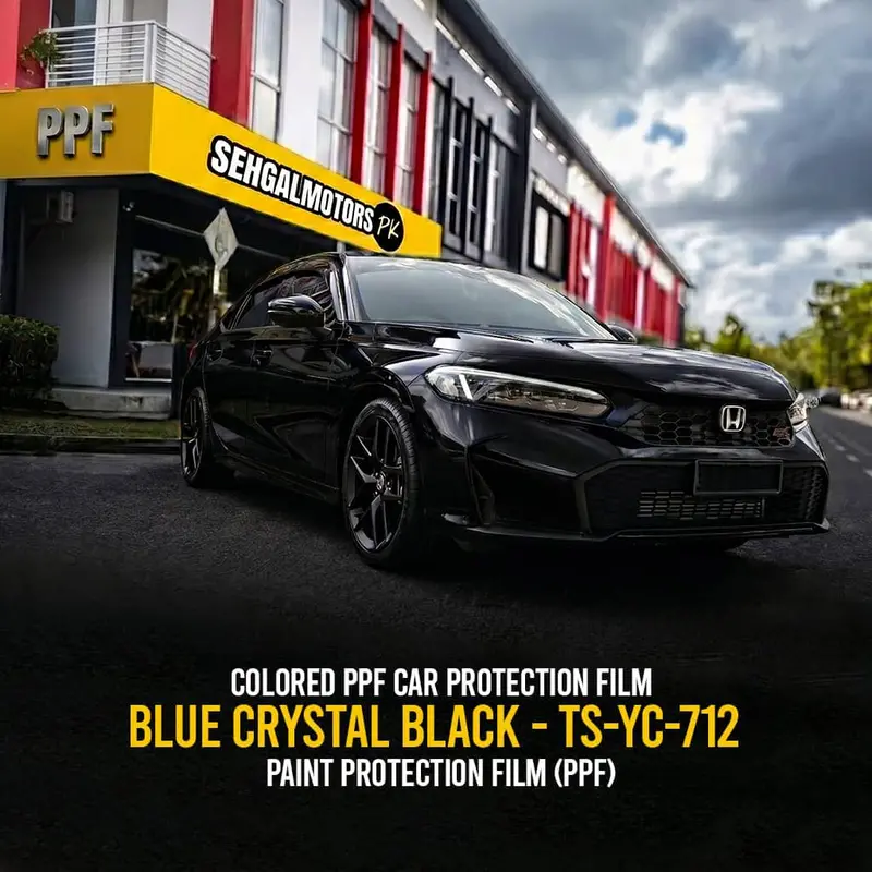 Blue Crystal Black Metallic Ppf – Ts-Yc-712 1