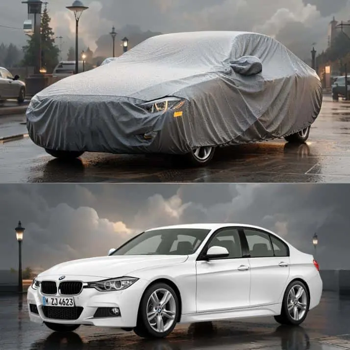 Bmw 3 Series Maximus Non-Woven Car Cover (2012–2018) – Weather-Resistant & Scratch-Proof 1