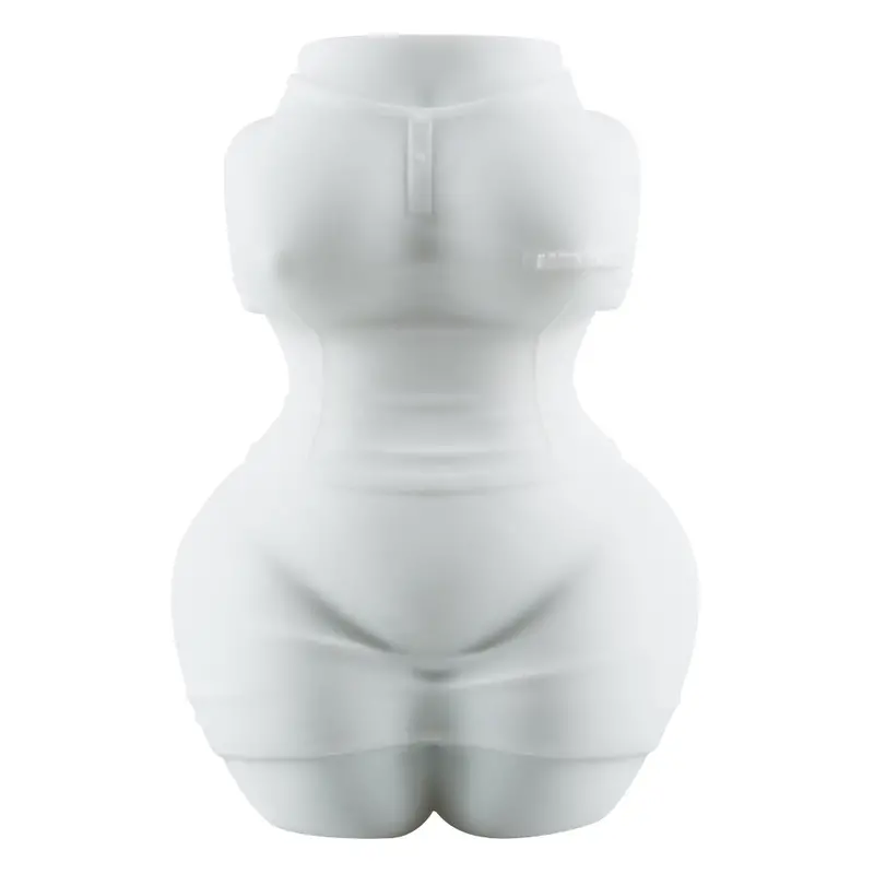 Breenda Skirted Torso Doll – Minimalist All-White Design For Collectors And Enthusiasts 1