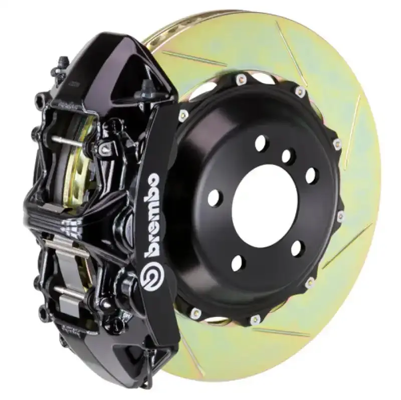 Brembo Gt Big Brake Kit For 2004–2017 Subaru Wrx Sti — Front 6-Piston Calipers With Slotted 355X32 Rotors 1