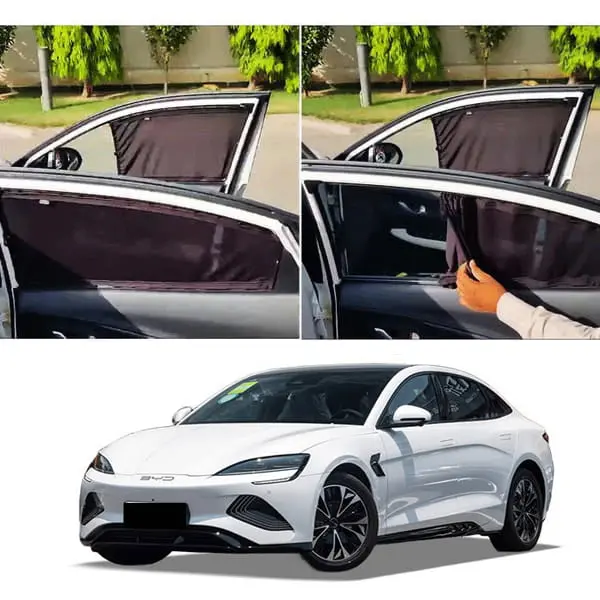 Byd Seal Custom Retractable Sun Shades – Tailor-Made For 2025–2026 Electric Sedan Models 1