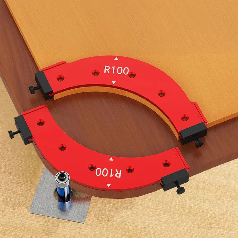 Carpentry Corner Radius Jig (R100–R300) 1