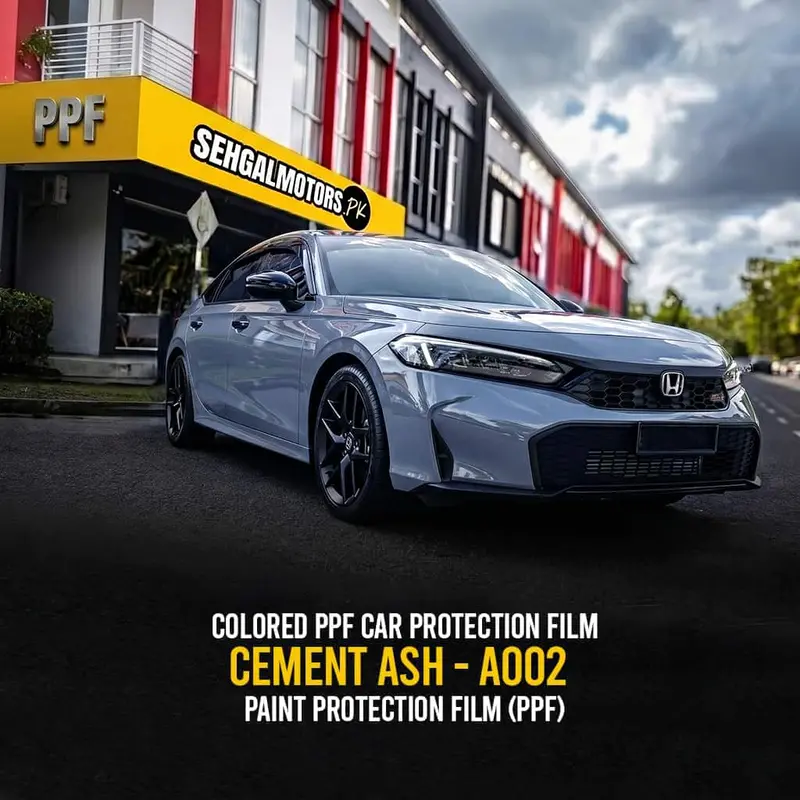 Cement Ash Paint Protection Film (Ppf) – Matte-Finish Colored Ppf For Cars 1