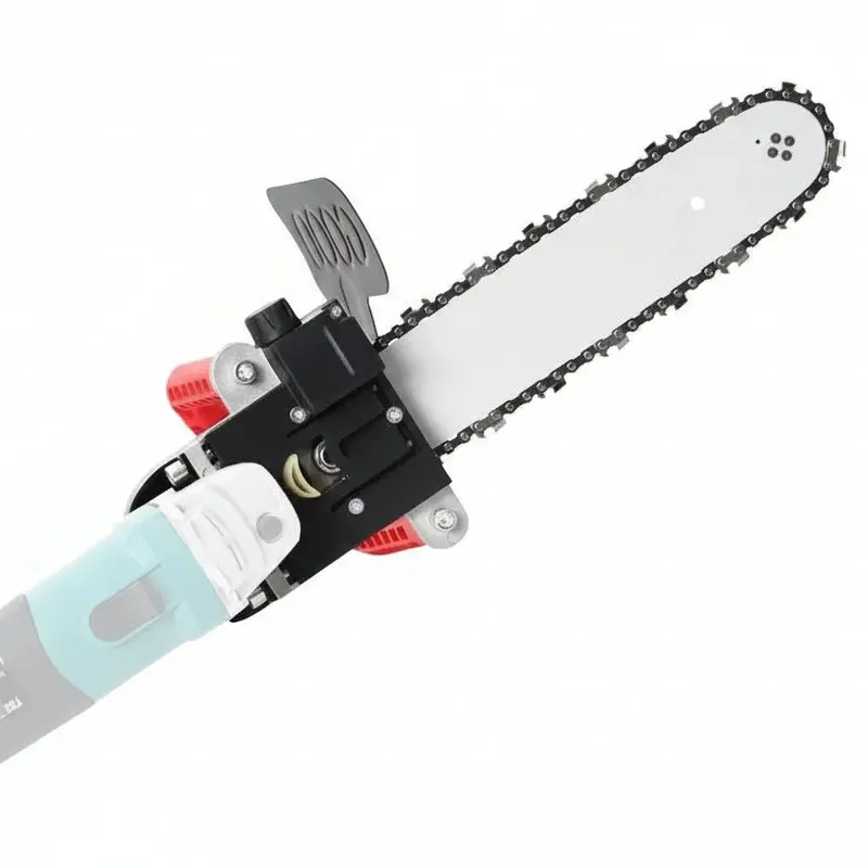 Chainsaw-To-Angle-Grinder Conversion Kit With Steel Blade 1