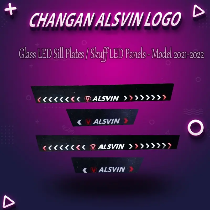 Changan Alsvin Illuminated Glass Led Door Sill Plates (2021–2025) 1
