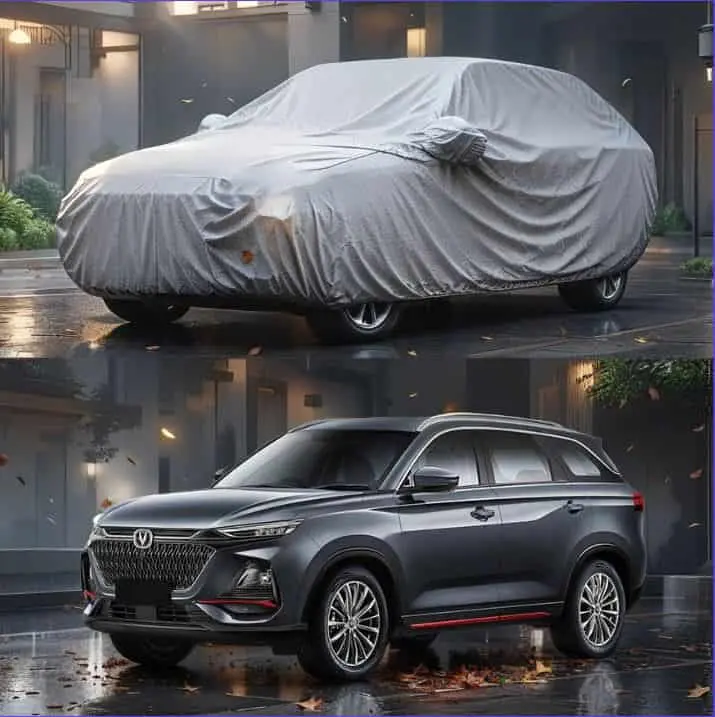 Changan Oshan X7 Maximus Non-Woven Car Cover – Uv-Resistant & Waterproof 1