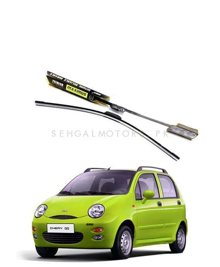 Chery Qq Maximus Premium Silicone Windshield Wipers (2003–2012) 1