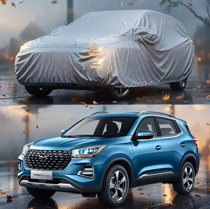 Chery Tiggo 4 Pro Maximus Non-Woven Outdoor Car Cover (2022–2025) – Weatherproof & Scratch-Resistant 1