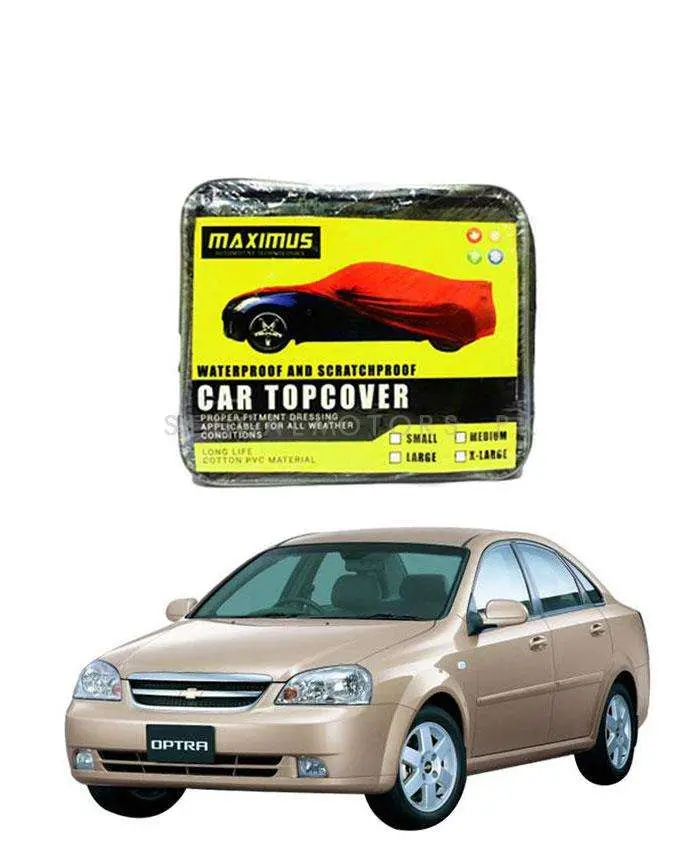 Chevrolet Optra Maximus Non-Woven Car Top Cover (2002–2008) – Multi-Layer Weather Barrier 1