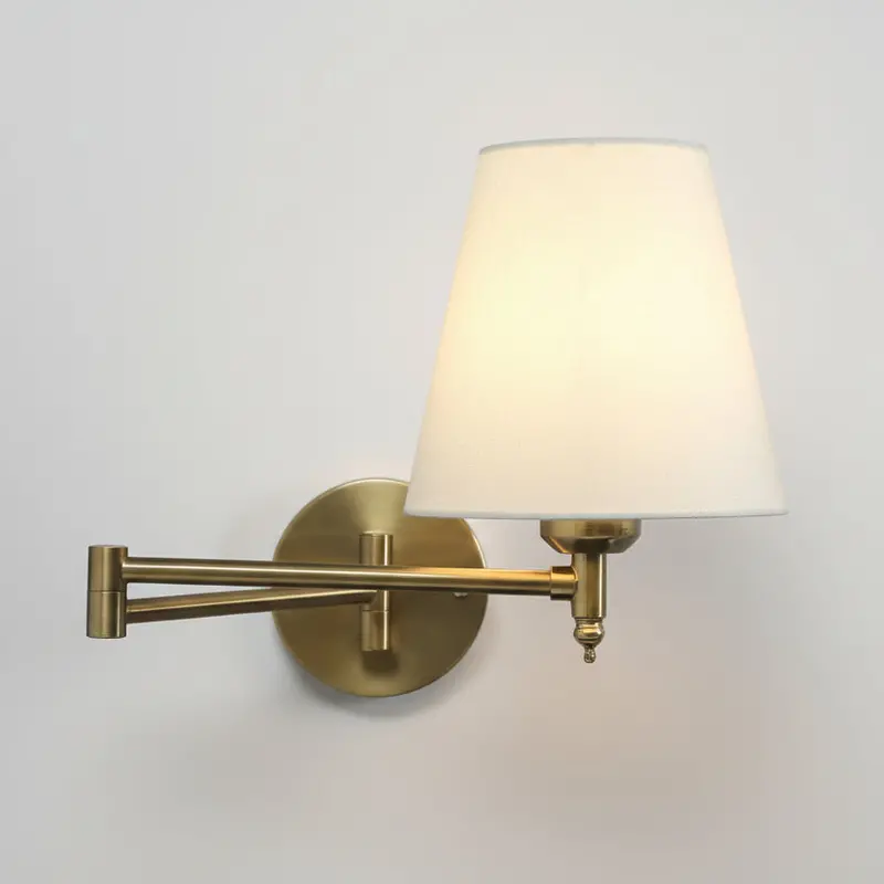 Classic-Modern Adjustable Wall Sconce – Foldable & Rotatable Arm Design 2
