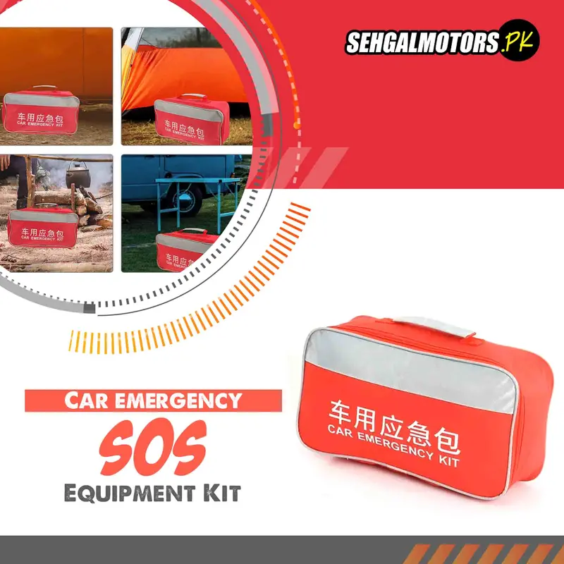 Compact Car Emergency Sos Kit – Roadside Safety & Rescue Essentials 1