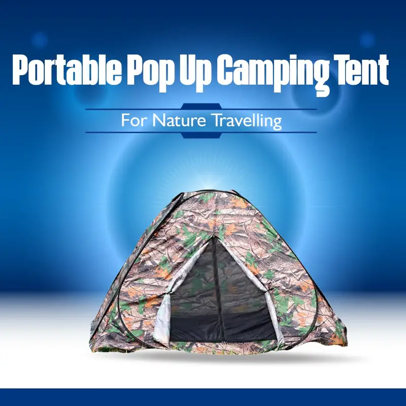 Compact Pop-Up Camping Tent For Outdoor Adventures 1