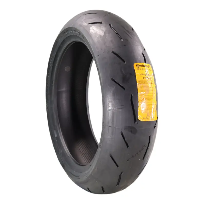 Continental Contiraceattack 2 Street Rear Motorcycle Tire – 190/55 Zr17 (75W), Tubeless 1