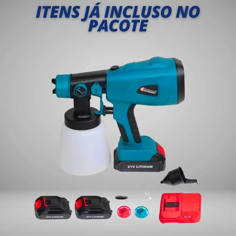 Cordless Paint Sprayer For Wood And Walls – Paintpower 1
