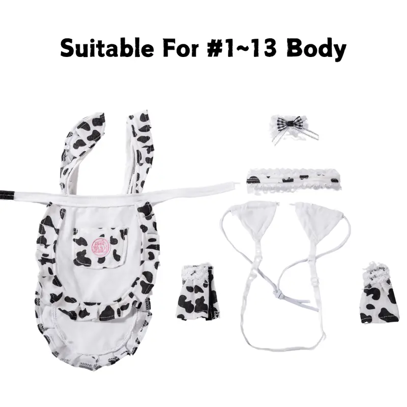 Cowgirl Anime Cosplay Suit For Mini Sex Dolls – Full-Body Themed Outfit (Universal Fit #1–#13) 1