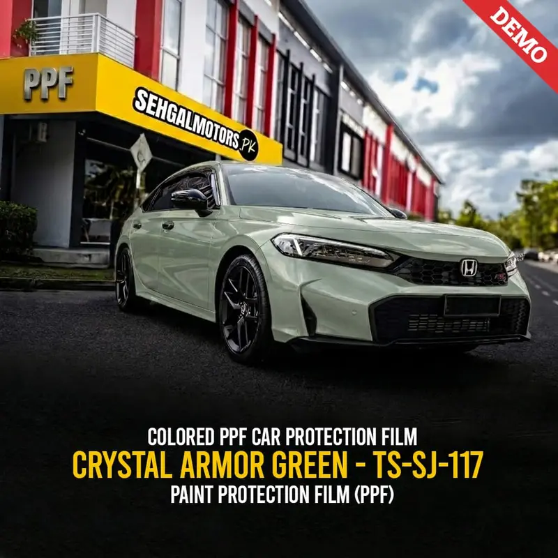 Crystal Armor Green Ppf For Automotive Finish Protection – Ts-Sj-117 1