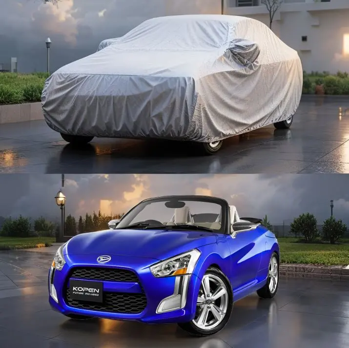 Daihatsu Copen Maximus Non-Woven Car Cover (2014–2017) – Aerodynamic & Secure Fit 1