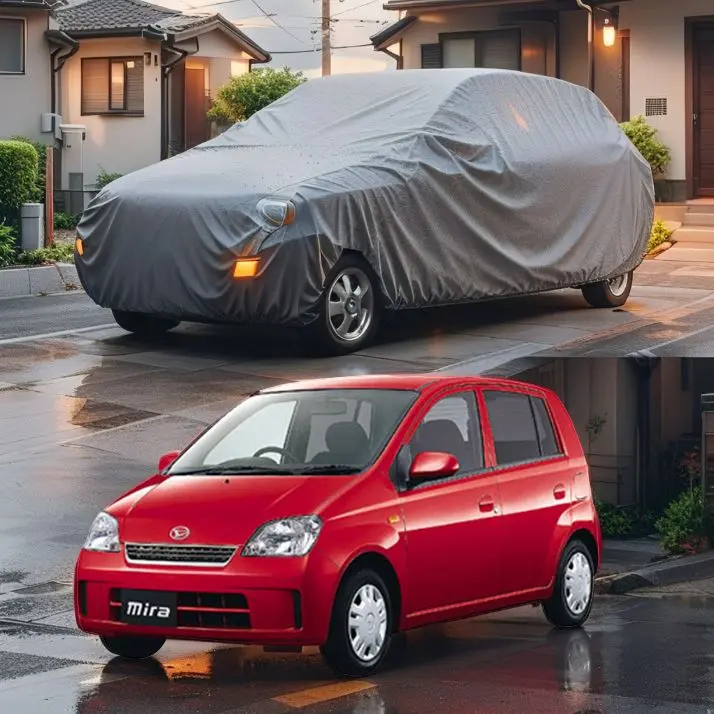 Daihatsu Mira Maximus Non-Woven Vehicle Cover (2002–2006) – Compact & Easy-Storage 1