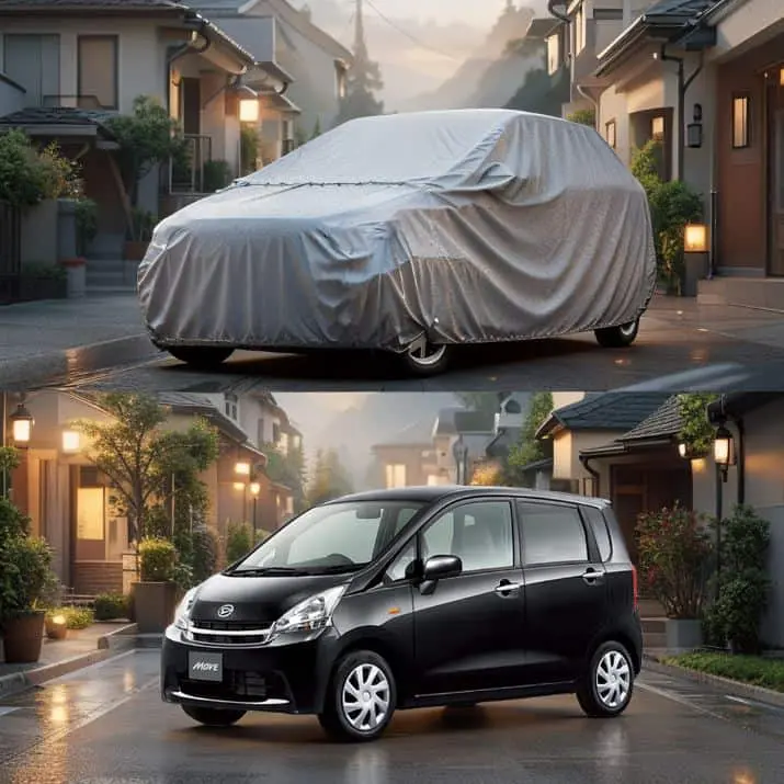 Daihatsu Move Maximus Non-Woven Car Cover (2011–2014) – Breathable & Waterproof 1