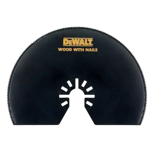 Dewalt 102Mm Semicircular Wood-Cutting Multi-Tool Blade – Dt20708-Qz 1
