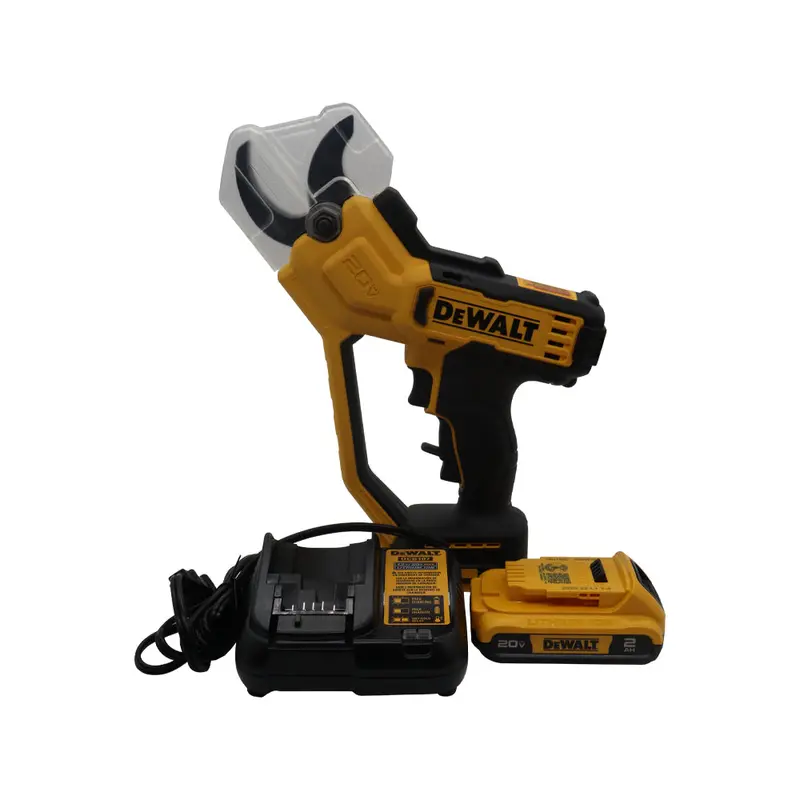 Dewalt 20V Max Cordless Pruner Kit – 1-1/2" Cutting Capacity, Includes Flexvolt 2Ah Battery & Charger (Dcpr320D1) 1