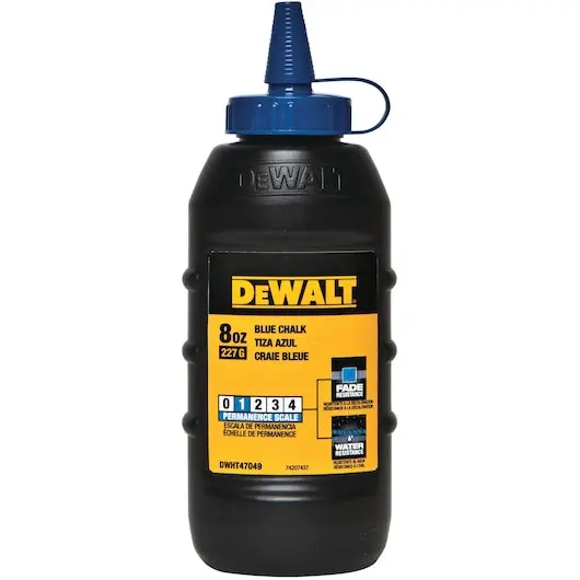 Dewalt Blue Chalk Line Refill Cartridge – 225 G (8 Oz) 1