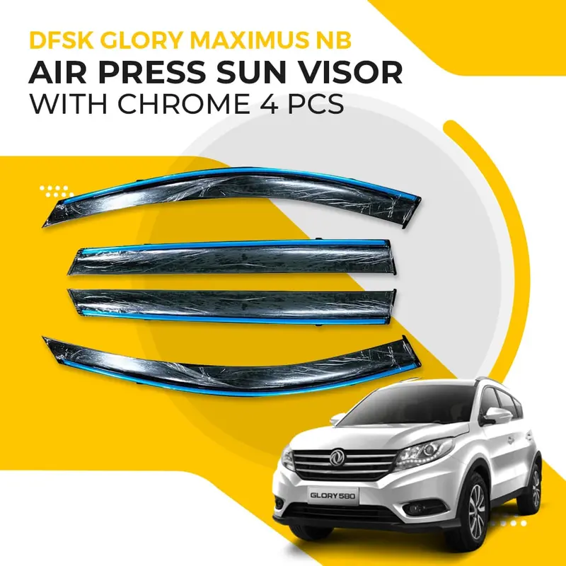 Dfsk Glory Air-Press Sun Visor – Chrome-Trimmed Adjustable Shade (2020–2025) 1