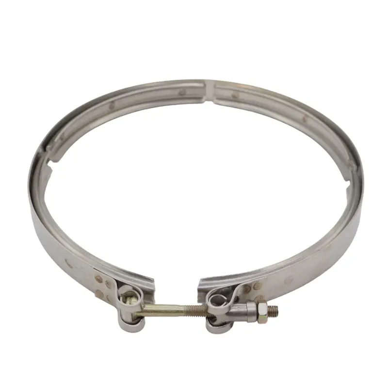 Diesel Power Source 10.5″ Stainless Steel V-Band Clamp – Adjustable T-Bolt Style For Turbo Or Intercooler Pipe Connections 1