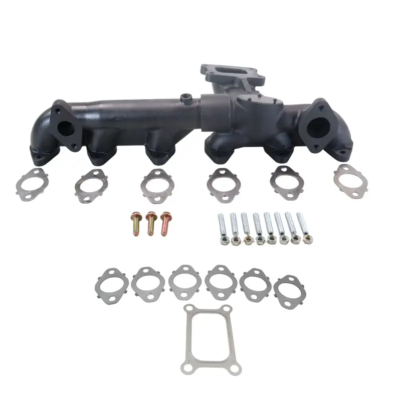 Diesel Power Source 5G Exhaust Manifold Kit – Cast Iron Manifold + Multi-Layer Gaskets For 2019–2024 Ram 6.7L Cummins 1
