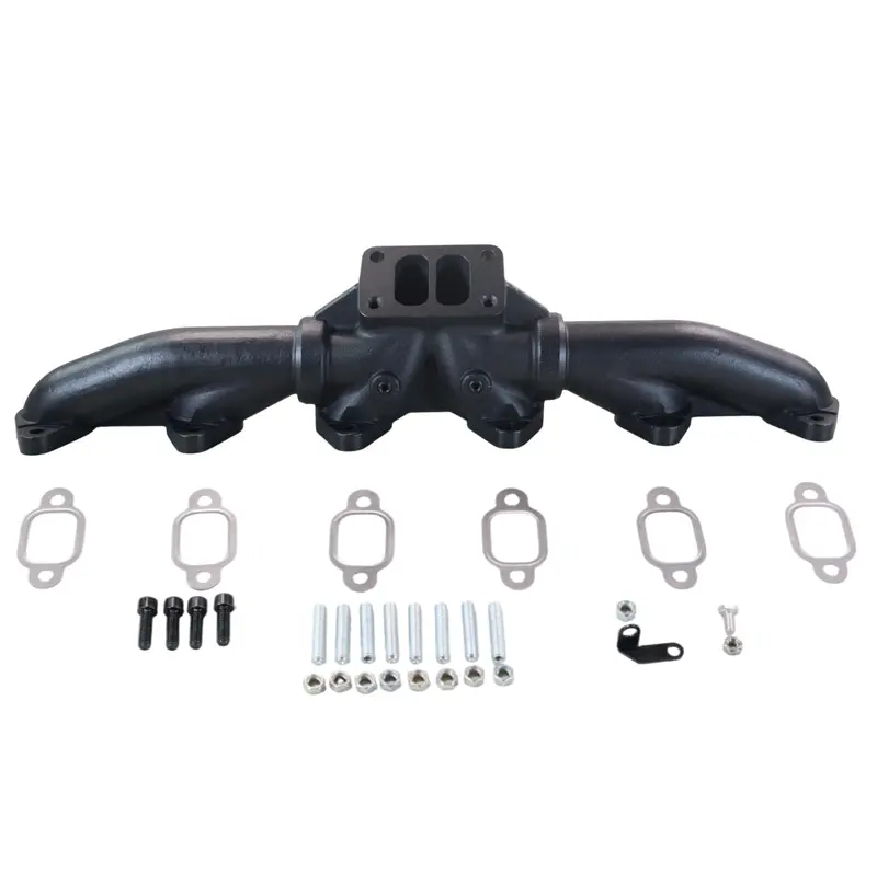 Diesel Power Source Three-Piece T3 Exhaust Manifold For 1988–1998 Ram 5.9L 12V Cummins – Performance Upgrade For Faster Spool And Lower Egts (Oem 3911349) 1