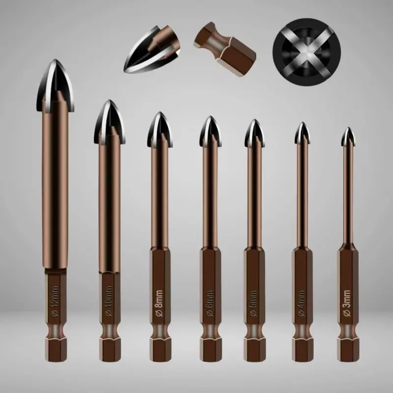 Drillmax Pro: Diamond-Tipped Drill Bit Set For Tile, Glass & Ceramics 1